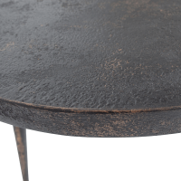 Bounds bijzettafel L hout/metaal antique goud van het woonmerk BePureHome