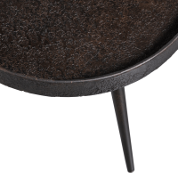 Bounds bijzettafel M hout/metaal antique goud van het woonmerk BePureHome