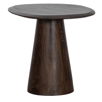 Posture bijzettafel hout walnoot van het woonmerk BePureHome