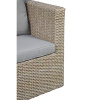 Nordic Home Cora 5 pcs loungeset wicker - beige/bruin