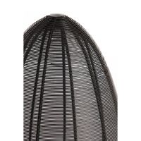 Joley tafellamp Ø26x61 cm - mat zwart/wit marmer