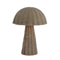 Light & Living Christio tafellamp ø29x37 cm textuur - donkergrijs