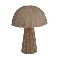 Christio tafellamp ø36x48 cm textuur - donkergrijs