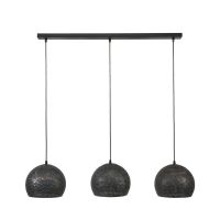 Hades hanglamp zwart/bruin 3L