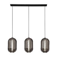 Fraaai Celine hanglamp 3L - chrome glas