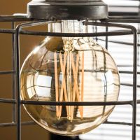 Fraaai LED lamp gloeidraad bol E27 9.50 cm