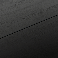 Rhonda eettafel ø129 cm eiken blacknight van het woonmerk Woood