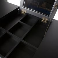 Woood Romy hal/kaptafel hout - zwart