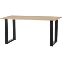 Combi-Tablo eiken 160x90 cm + U-poot
