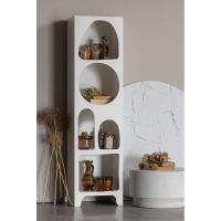 Caz vakkenkast smal - wit van het woonmerk Woood