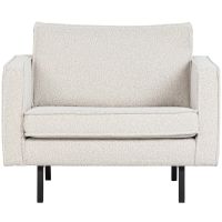 Rodeo fauteuil bouclé naturel
