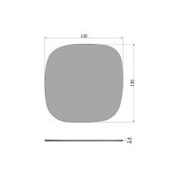 Combi-Tablo: organisch essen mist 130 & 3-stand poot