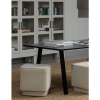 Eettafel combi-tablo - 180 x 90 cm - blacknight van het woonmerk Woood