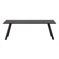 Eettafel combi-tablo - 200 x 90 cm - blacknight van het woonmerk Woood