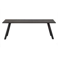 Eettafel combi-tablo - 220 x 90 cm - blacknight van het woonmerk Woood