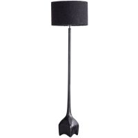 Foss lampenvoet aluminium antiek zwart/bruin