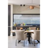 Woood Tablo XL tafelblad curved eiken 240x100 cm - naturel