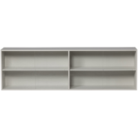 Klink opzetkast grenen - mist