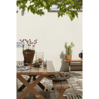 Woood Delta picknick tuintafel 220x100 cm aluminium - terra