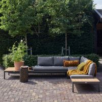 Woood Perry kruk hout - donkerbruin