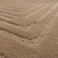 Alicia vloerkleed wol 170x240 cm - zand