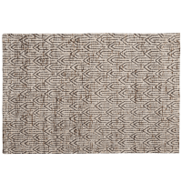 Woood Joslin vloerkleed rond wol 170x240 cm - naturel melange