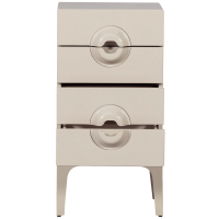 Merge ladekast 4 lades hout - greige