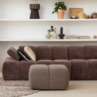 Mojo poef 45x84x64 cm bouclé