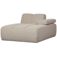 Mojo chaise longue element rechts bouclé