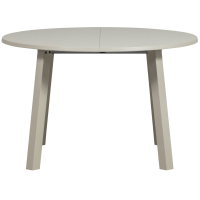 Janne uitschuifbare eettafel rond eiken - dakargrau