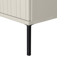 New gravure hoge kast met lade grenen - dust