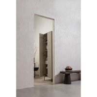 New gravure hoge kast met lade grenen - dust