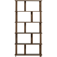 Riss boekenkast eikenhout 186x90 cm - naturel