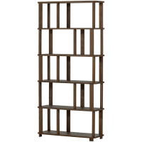 Riss boekenkast eikenhout 186x90 cm - naturel