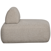 Sterck fauteuil met verplaatsbare rugleuning - naturel