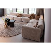 Baggy 1-zits met arm rechts geweven chenille