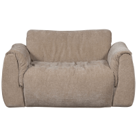 Woood Baggy loveseat 3D chenille - zand