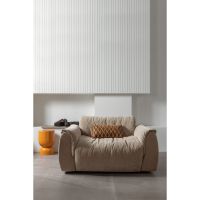 Woood Baggy loveseat 3D chenille - zand