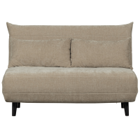 Xem 1-persoons slaapbank velvet - naturel