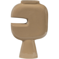 Gianna vaas aluminium - zand