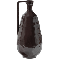 Indre vaas aluminium - bruin