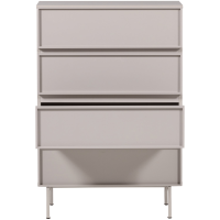 Tours ladekast 4 lades melamine/mdf - zand