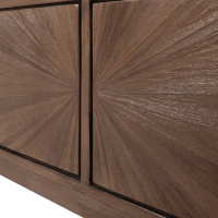 Sun tv-meubel recycled teak - bruin