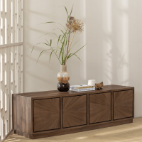Sun tv-meubel recycled teak - bruin
