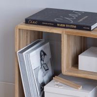 Woood Jasmijn sidetable recycled teak - naturel