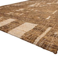 Ian handgeweven vloerkleed 170x240 cm - bruin