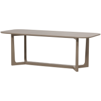 Ferion eettafel 240x90 cm mangohout - mud