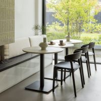 Tablo restauranttafel tussenstuk 80x68 cm - dakargrau