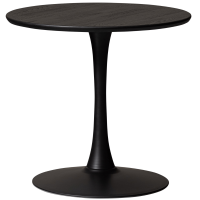 Tablo eettafel rond ø80 cm - zwart