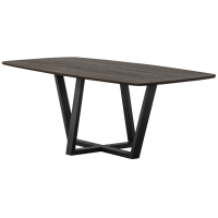 Tablo eettafel deens ovaal 220x100 cm - mystic brown